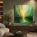 Yfir í annan heim - 60x60 cm - SELD