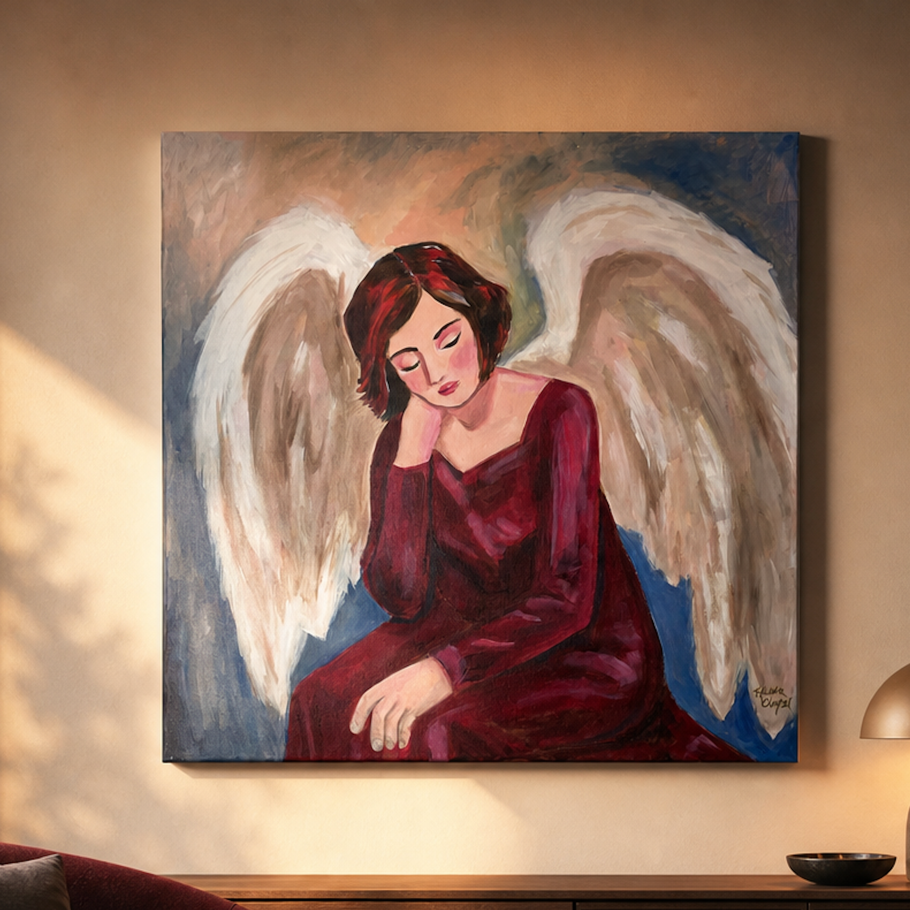 Umhyggja 60x60 cm