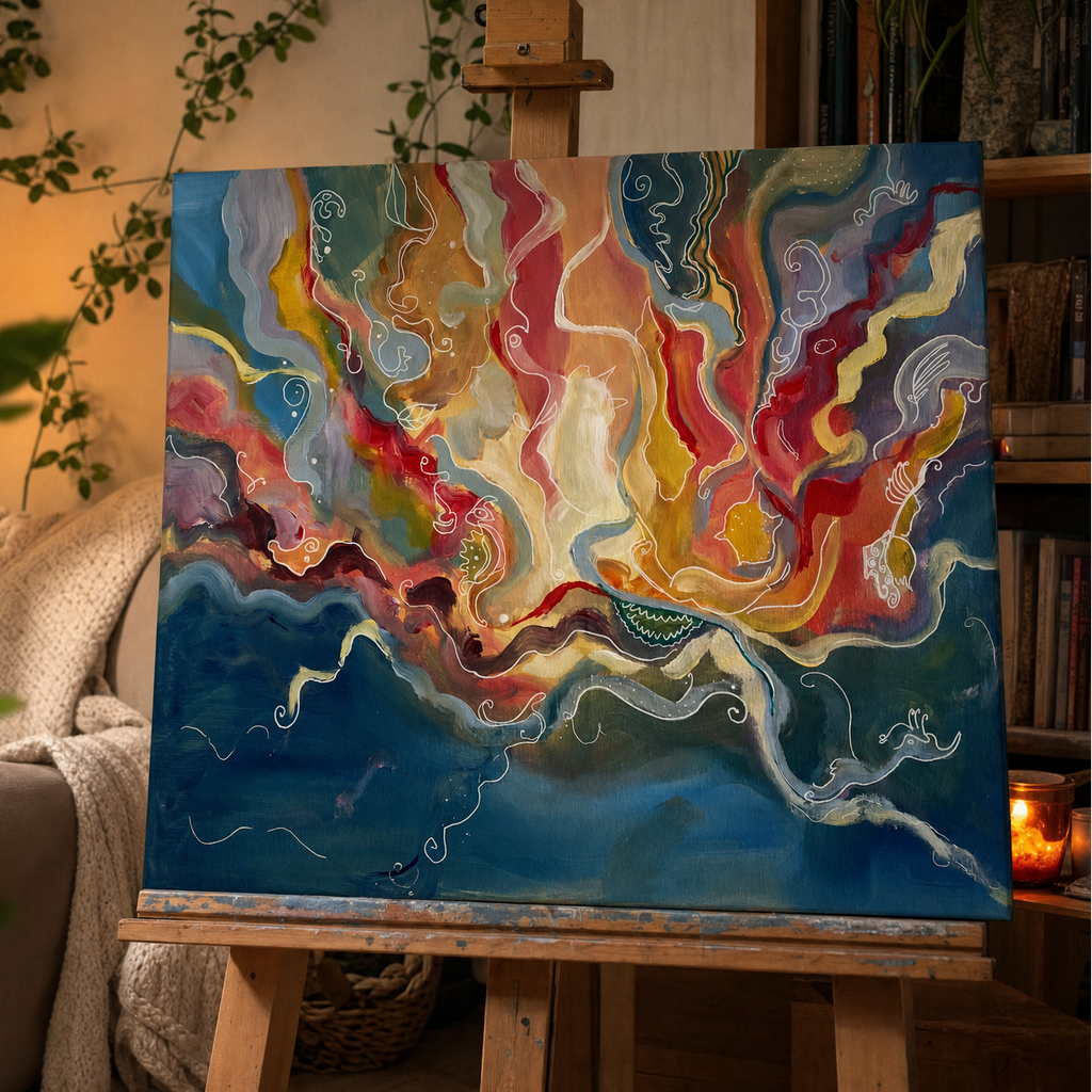 Undur hafsins - 60x50 cm