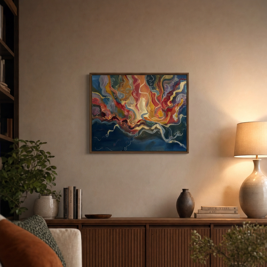 Undur hafsins - 60x50 cm